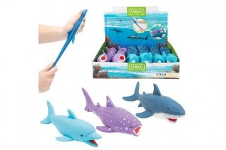 Obrázek z Mořské zvířátko natahovací s pískem 17-21cm 3dr (12) 